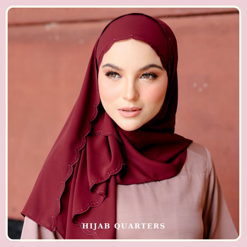 Sulam Arissa Collection (Maroon)